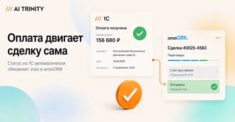1С интеграция ( склады, товары, заказы, учет) от AI TRINITY, изображение 3