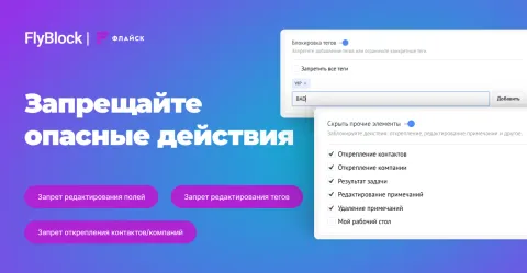 Скрытие полей и запрет редактирования FlyBlock от Флайск, изображение 3