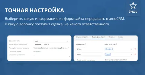 Интеграция с сайтами (Tilda, WIX, WordPress и др.) от Emfy, изображение 3