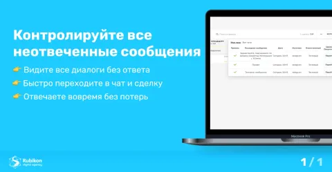 Неотвеченные сообщения — контроль чатов, изображение 2