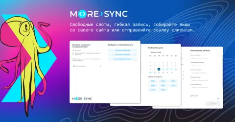 MoreSYNC - календарь встреч, изображение 3