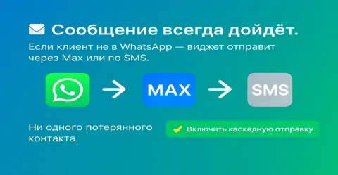WhatsApp, Max, Telegram, SMS от СМС-Визитка, изображение 2